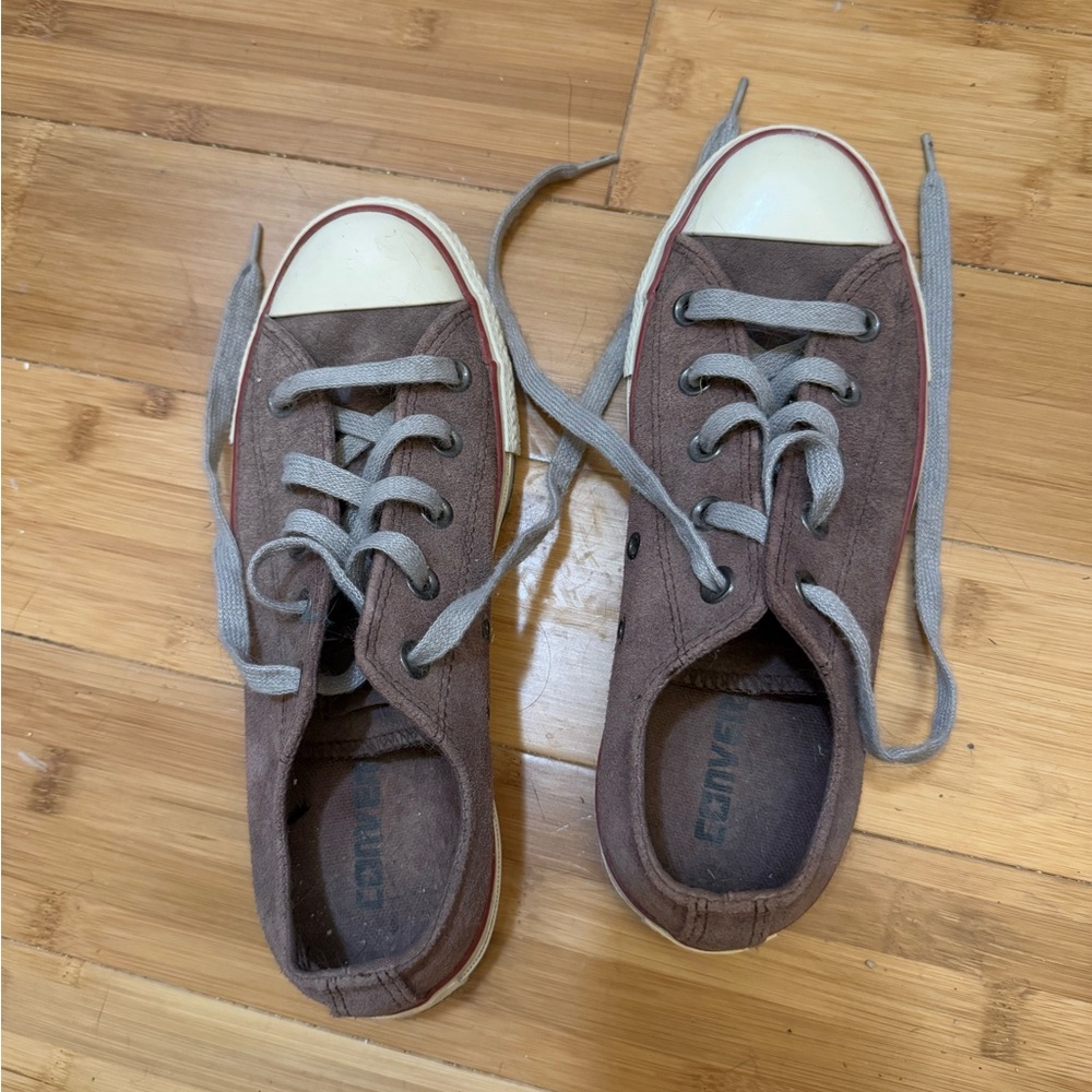 Converse Brown Low-Top Sneakers